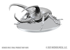DUNGEONS & DRAGONS UNPAINTED MINIS WV28 GIANT RHINOCEROS BEETLE WZK90829