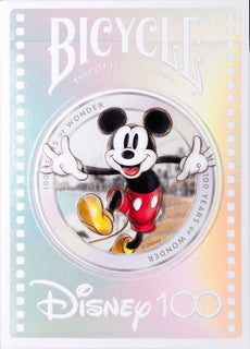 BICYCLE PLAYING CARDS  -  BICYCLE - DISNEY 100