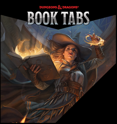 DUNGEON & DRAGONS -  BOOK TABS   TASHA'S CAULDRON OF EVERYTHING    (NEW-2024)