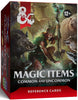 DUNGEONS & DRAGONS  REFERENCE CARDS MAGIC ITEMS COMMON AND UNCOMMON