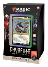 MTG - PHYREXIA:  ALL WILL BE ONE - CORRUPTING INFLUENCE COMMANDER DECKS   (2023)