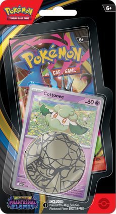 POKEMON ME02 PHANTASMAL FLAMES CHECKLANE BLISTER COTTONEE