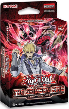 YUGI -OH   -   CRIMSON KING STRUCTURE DECK - 1ST EDITION    (2023)