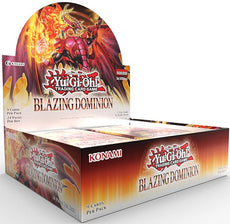 YU-GI-OH   YGO BLAZING DOMINION BOOSTER