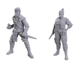 DUNGEONS & DRAGONS - UNPAINTED MINIATURES: CUTPURSES MALE & FEMALE (WAVE 23)  #WZK90714