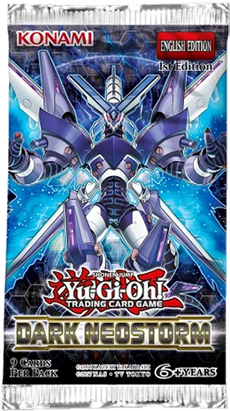 YU-GI-OH  - DARK NEOSTORM  BOOSTER PACK - 1ST EDITION (2019)