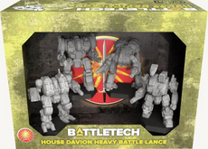 BATTLETECH - Miniature Force Pack -  DAVION HEAVY BATTLE LANCE FORCEPACK - NEW RELEASE - CAT35782