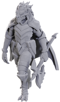 DUNGEONS & DRAGONS - WIZKIDS UNPAINTED MINIS:  WV25 DRAGONBORN OF TIAMAT - WZK90759 - NEW RELEASE