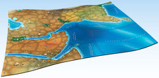 MEGA EMPIRES: THE EAST DELUXE GAME MAT