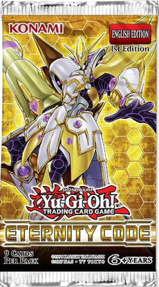 YU-GI-OH  - ETERNITY CODE BOOSTER PACK- 1ST EDITION (2020)