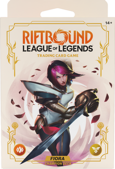RIFTBOUND LEAGUE OF LEGENDS TCG SPIRITFORGED CHAMPION DECK FIORA - PRE-ORDER