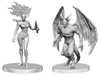 PATHFINDER BATTLES -UNPAINTED MINIS WV27 GARGOYLE & SHAE  WZK90839
