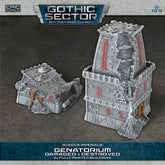 BATTLEFIELD IN A BOX: MUNDUS IMPERIALIS DAMAGED AND DESTROYED WV1 GENATORIUM           GF9-BB684