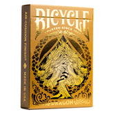 PLAYING CARDS  -  BICYCLE - GOLD DRAGON