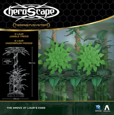 HEROSCAPE THE GROVE AT LAUR'S EDGE TERRAIN EXPANSION