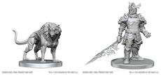 DUNGEONS & DRAGONS UNPAINTED MINIS WV28 HELL HOUND & NARZUGON  WZK90857