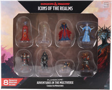 DUNGEONS & DRAGONS :  ICONS 30: PLANESCAPE ADVENTURES IN THE MULTIVERSE  CHARACTER MINIATURES