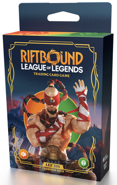 RIFTBOUND LEAGUE OF LEGENDS TCG ORIGINS CHAMPION DECK LEE SIN DECK