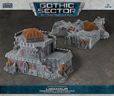 BATTLEFIELD IN A BOX: MUNDUS IMPERIALIS DAMAGED AND DESTROYED WV1 LIBRARIUM