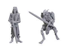 DUNGEONS & DRAGONS - UNPAINTED MINIATURES:   LIMITED EDITION 50TH ANNIVERSARY  SKELETON KNIGHTS (WZK90736)