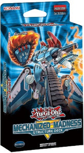 YUGI -OH   -   MECHANIZED MADNESS  STRUCTURE DECK - 1ST EDITION    (2017)