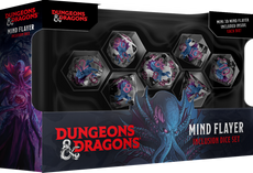 DUNGEONS & DRAGONS MIND FLAYER RESIN DICE SET
