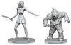 PATHFINDER BATTLES -UNPAINTED MINIS WV26 MUDWRETCH & BUSO WZK97586