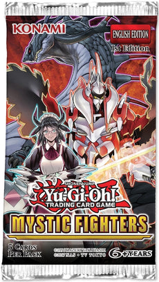 YU-GI-OH  - MYSTIC FIGHTERS BOOSTER PACK- 1ST EDITION (2019)