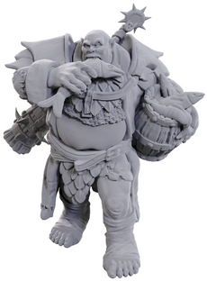 DUNGEONS & DRAGONS - WIZKIDS UNPAINTED MINIS - WV25 OGRE SOLDIER  #WZK90751 - NEW RELEASE