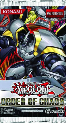 YU-GI-OH  - ORDER OF CHAOS BOOSTER PACK- 1ST EDITION (2012)