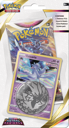 POKEMON - SWORD AND SHIELD - ASTRAL RADIANCE  - CHECKLANE BLISTER - ORICORIO (Copy)