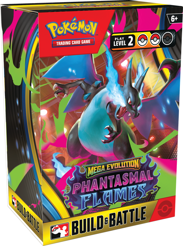 POKEMON ME02 PHANTASMAL FLAMES BUILD & BATTLE BOX