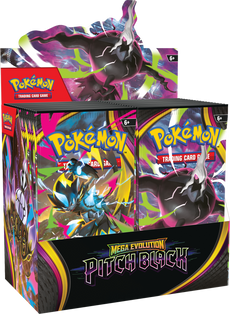 POKEMON ME05 PITCH BLACK BOOSTER BOX DISPLAY