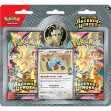 POKEMON ME2.5 ASCENDED HEROES 2-PACK BLISTER COLLECTION  LARRY'S KOMALA
