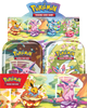 POKEMON SV8.5        PRISMATIC EVOLUTIONS     8CT MINI TIN DISPLAY