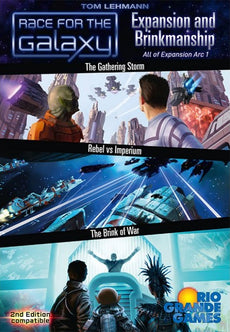 RACE FOR THE GALAXY EXPANSION AND BRINKMANSHIP EXP