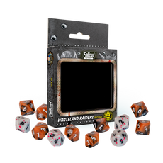 FALLOUT FACTIONS DICE SET WASTELAND RAIDERS