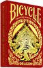 PLAYING CARDS  -  BICYCLE - RED DRAGON