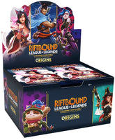 RIFTBOUND LEAGUE OF LEGENDS TCG ORIGINS BOOSTER BOX DISPLAY