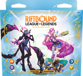 RIFTBOUND LEAGUE OF LEGENDS TCG RADIANCE SHOWDOWN DECK DISPLAY - EVELYNN VS SERAPHINE DUEL DECK