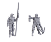 DUNGEONS & DRAGONS - UNPAINTED MINIATURES: ROADWARDENS MALE & FEMALE (WAVE 23)  #WZK90715