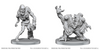 DUNGEONS & DRAGONS UNPAINTED MINIS WV28 RUTTERKIN & MAW DEMON  WZK90854