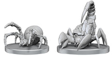 PATHFINDER BATTLES -UNPAINTED MINIS WV26 CAVE SCORPION & HUNTING SPIDER WZK97588