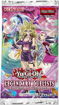 YU-GI-OH  - Legendary Duelists: SISTERS OF THE ROSE BOOSTER PACK - 1ST EDITION (2019)