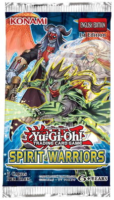 YU-GI-OH  - SPIRIT WARRIORS BOOSTER PACK- 1ST EDITION (2017)