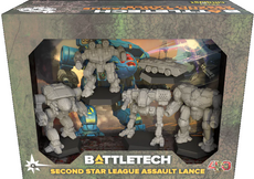 BATTLETECH  - SECOND STAR LEAGUE ASSAULT LANCE FORCEPACK - CAT35781 - NEW RELEASE