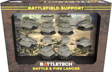 BATTLETECH  - BATTLEFIELD SUPPORT BATTLE & FIRE LANCES FORCEPACK - CAT35759 - NEW RELEASE