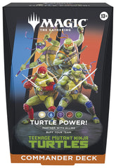 MTG TEENAGE MUTANT NINJA TURTLES COMMANDER DECK - PRE-ORDER