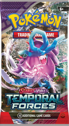 POKEMON - SCARLET AND VIOLET  -  TEMPORAL FORCES    BOOSTER PACK    (2024)