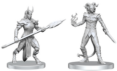 PATHFINDER BATTLES - UNPAINTED MINIS WV27 VORDINE (INFANTRY DEVIL) & PITBORN ROGUE  WZK90840